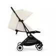 Matkarattaat CYBEX Orfeo Canvas White makuuasennossa. - Matkarattaat ja lastenrattaat - 525000365 - 3