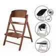 Cybex CLICK & FOLD syöttötuoli 4in1 All Natural Dark. - Syöttötuolit - 525000965 - 1