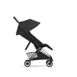 Cybex Coya Style matkarattaat Sepia Black selkänoja pystyssä. - Matkarattaat ja lastenrattaat - 526000735 - 2