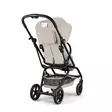 Matkarattaat Cybex Eezy S Twist+ 2 Dune Grey, takana säilytystasku. - Matkarattaat ja lastenrattaat - 526000855 - 5