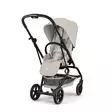 Matkarattaat Cybex Eezy S Twist+ 2 Dune Grey, istuinosa työntäjää kohti. - Matkarattaat ja lastenrattaat - 526000855 - 2