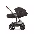 Cybex Talos S lux 2026 lastenrattaat Chocolate Brown, makuuasennossa jalkapeitteellä. - Matkarattaat ja lastenrattaat - 526001715 - 9