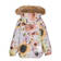 Molo talvitakki Hopla Fur Retro Flowers takaa. - Lasten talvitakit - 5W233246855 - 2