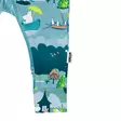 Martinex Muumi Vedenpaisumus Pyjama sininen, pitkällä vetoketjulla. - Vauvan yöasut - 72588625 - 4