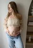 Raskauskoru Proud Mama Babybell Chloe Silver bola-koru vatsalla. - Äitiyskorut ja imetyskorut - ID675 - 2