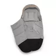 Bugaboo Footmuff l=C3=A4mp=C3=B6pussi Dune Taupe etuosa kokonaan auki.=
 - Lämpöpussit rattaisiin - S003114015 - 3