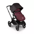Bugaboo Footmuff l=C3=A4mp=C3=B6pussi Dark Cherry rattaissa. - Lämpöpussit rattaisiin - S003114025 - 2