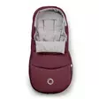 Bugaboo Footmuff l=C3=A4mp=C3=B6pussi Dark Cherry etuosa avattuna. - Lämpöpussit rattaisiin - S003114025 - 4