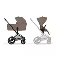 Cybex Priam Comfort yhdistelmävaunut Matt Black/Coconut Brown. - Lastenvaunut ja yhdistelmävaunut - 526001485 - 1