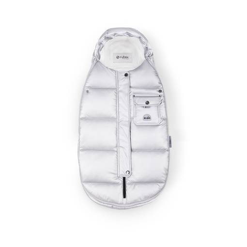 Cybex Platinum Mini l=C3=A4mp=C3=B6pussi v=C3=A4riss=C3=A4 Arctic Silv=
er - Lämpöpussit turvakaukaloihin - 522000445 - 1