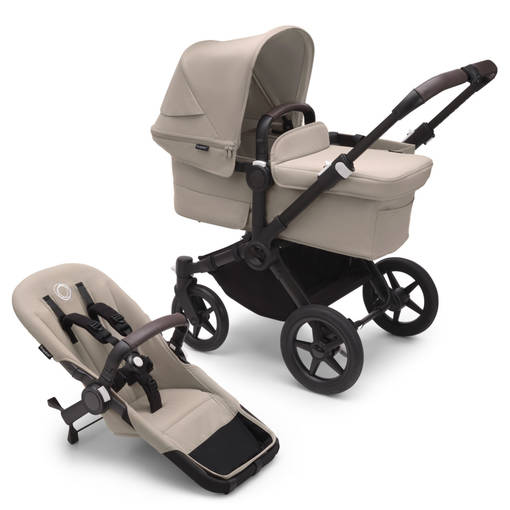Bugaboo Donkey 5 yhdistelm=C3=A4vaunut Mono Black/Desert Taupe. - Lastenvaunut ja yhdistelmävaunut - 100000055 - 3