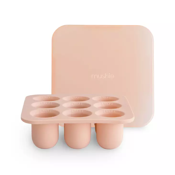 Mushie Fresh food feeder-Freezer Tray Blush. - Välipalapussit, eväsrasiat ja snackcupit - 101735 - 1