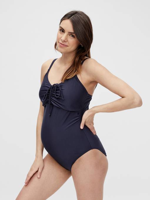 Tummansininen =C3=A4itiysuimapuku - Äitiysuimapuvut - 20015105 - 1