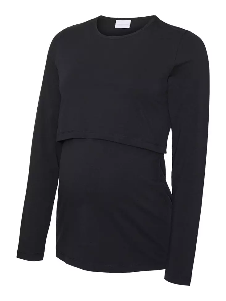 Äitiyspaita Mamalicious Kerrie June Black. - Äitiyspaidat - 20023145 - 1