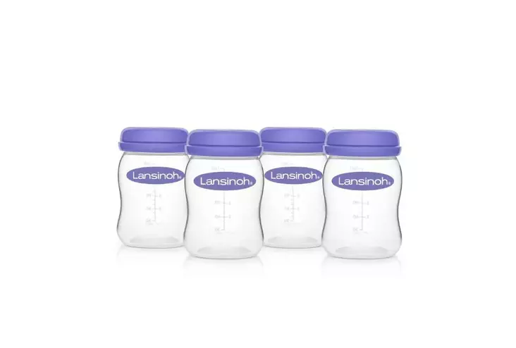 Lansinoh maidonsäilytyspullot 4 kpl. - Tuttipullot ja pullotutit - 20415 - 1