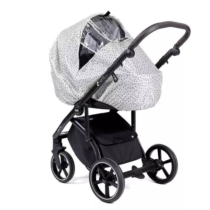 Sadesuoja vaunuun Nordbaby Universal Beige Dotty. - Sadesuojat vaunuihin ja rattaisiin - 293455 - 1