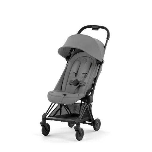 Cybex Coya matkaratas Matt Black v=C3=A4riss=C3=A4 Mirage Grey. - Matkarattaat ja lastenrattaat - 522004325 - 20