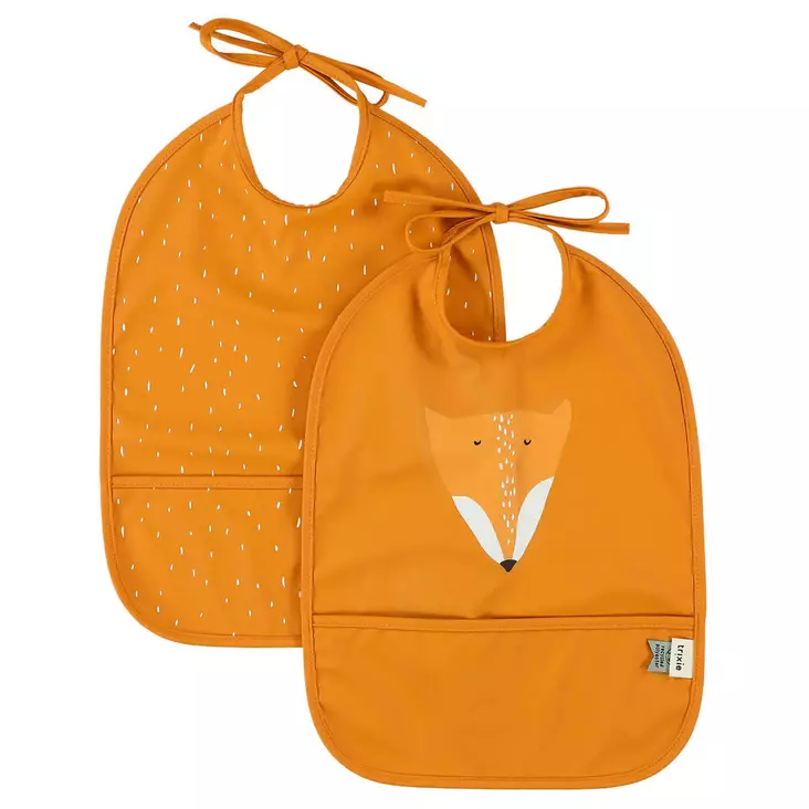 Trixie Ruokalappu 2-pack Mr. Fox. - Ruokalaput - 69325 - 1