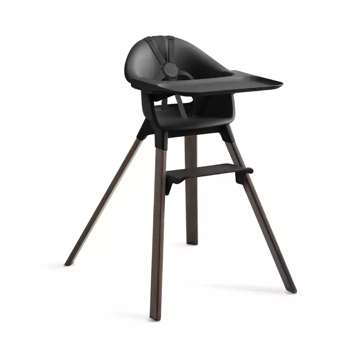 Syöttötuoli Stokke Clikk Bamboo Black/Warm Brown. - Syöttötuolit - 695805 - 1