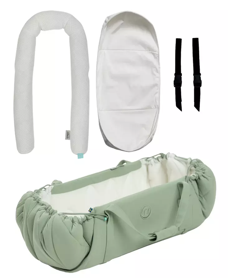Najell SleepCarrier vol.5 starttipaketti Agave Green. - Vaunukopat ja kantokassit - N20115501STA25 - 1