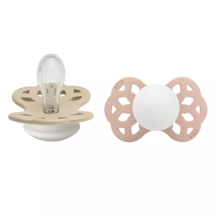 Bibs Infinity silikonitutit Vanilla/Blush Night. - Tutit ja tuttinauhat - 265115 - 1