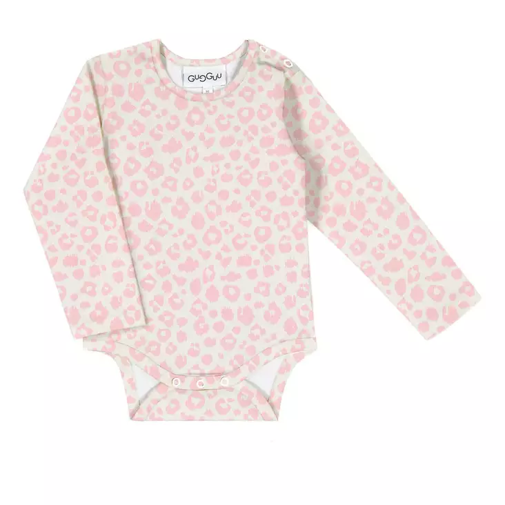 Gugguu Baby Print Body Pinkleo. - Bodyt ja paidat - GUGBP00011-95 - 1