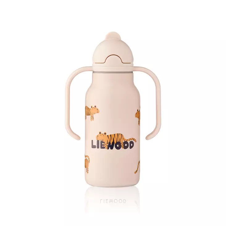 Liewood juomapullo Kimmie 250 ml Tiger/Sandy. - Juomapullot ja pillipullot - 19618-2795 - 1