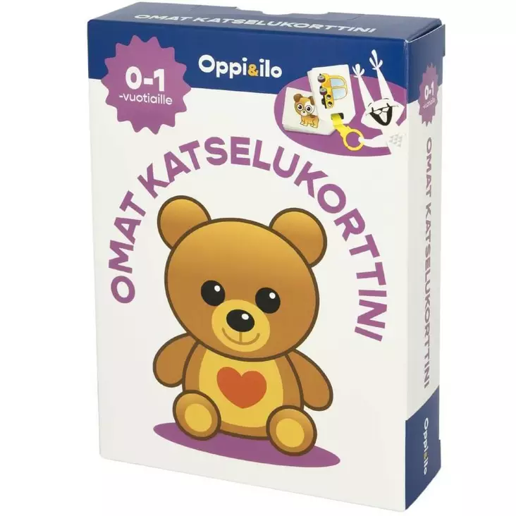 Oppi & Ilo Omat katselukorttini pakkaus. - Kuvakirjat - WS604755 - 1
