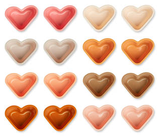 Liewood Tilo Cup Cake muotit Heart/Rose multi mix ylh=C3=A4=C3=A4lt=C3=
=A4. - Välipalapussit, eväsrasiat ja snackcupit - 15129-1176 - 2