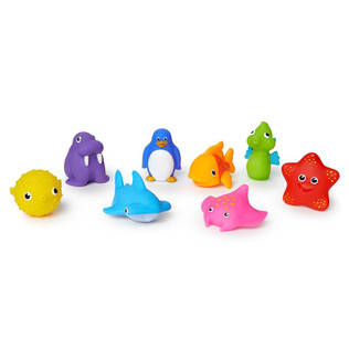 Munchkin kylpylelut Ocean 8 kpl. - Kylpylelut ja kylpymittarit - 185796 - 1