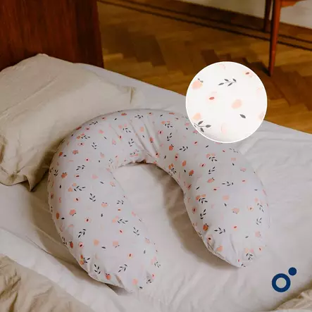 Imetystyyny Doomoo Buddy Peaches, hempeä tyyny sopii moneen eri kotiin. - Imetystyynyt - B36 - 2