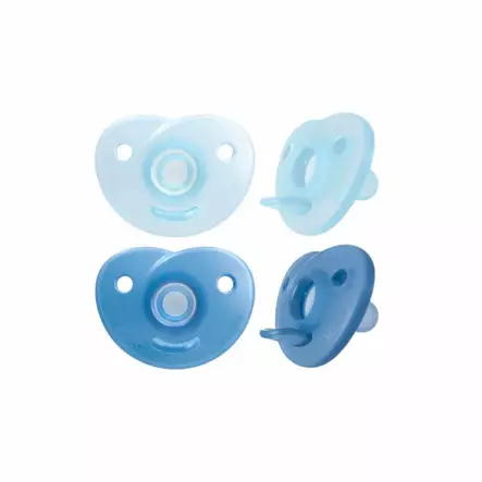 Avent Tutti Curved Soothie 0-6kk Sininen. - Tutit ja tuttinauhat - 03709926 - 1
