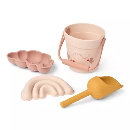 Liewood Kit Mini hiekkalelusetti Butterfly/Apple blossom. - Muovailuvahat ja hiekkalelut - 20753-2606 - 1