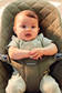 BabyBj=C3=B6rn Bouncer Bliss sitteri Woven, Dark Green lapsella. - Sitterit - BB006046 - 2