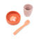 Done By Deer ruokailusetti Papaya v=C3=A4riss=C3=A4. - Ruokailuvälinesetit - 1539816 - 1