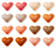 Liewood Tilo Cup Cake muotit Heart/Rose multi mix ylh=C3=A4=C3=A4lt=C3=
=A4. - Välipalapussit, eväsrasiat ja snackcupit - 15129-1176 - 2