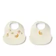 Liewood Ember ruokalappu 2-pack Elephant/Creme De La Creme. - Ruokalaput - 20119-2506 - 1