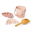 Liewood Kit Mini hiekkalelusetti Butterfly/Apple blossom. - Muovailuvahat ja hiekkalelut - 20753-2606 - 1