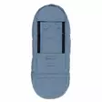 Lämpöpussi Nordbaby Max footmuff Smoke Green, takana aukot valjaille. - Lämpöpussit rattaisiin - 293806 - 3