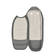 Cybex l=C3=A4mp=C3=B6pussi Mirage Grey avattuna. - Lämpöpussit rattaisiin - 523000716 - 4
