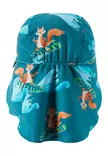 Reima UV-hattu Kilpikonna Deep ocean, pitkä takaosa suojaa niskaa. - Uima-asut ja uv-vaatteet - 5300154A-7916 - 2