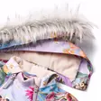 Molo talvihaalari Pyxis Fur Gradient Bloom irrotettavalla hupulla. - Lasten talvihaalarit - 5W24N1049106 - 4