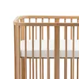 Stokke Nighti Mini muotolakana 2026 White 60x80cm, sängyssä. - Pussilakanat ja aluslakanat - 710506 - 2