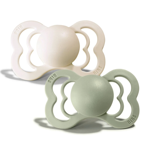 Bibs Supreme tutit v=E4riss=E4 Ivory ja Sage - Tutit ja tuttinauhat - 170346 - 1