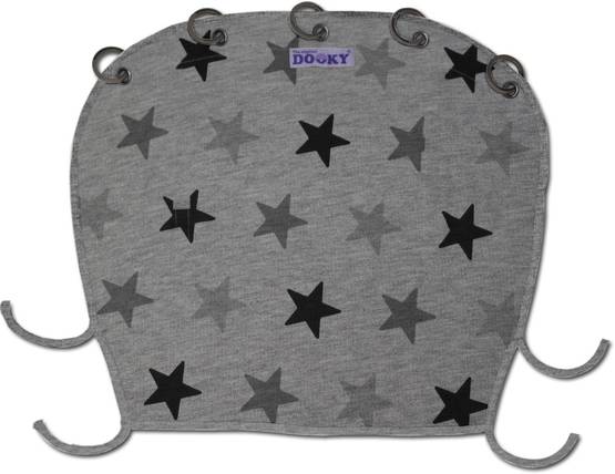 Dooky Design vauvasuoja värissä Grey Star - Vaunuverhot ja kiinnitysrenkaat - 126616 - 1