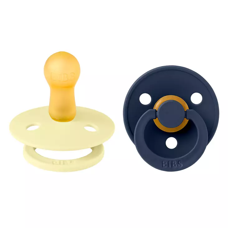 Bibs luonnonkumitutti 2 kpl 6-18kk Luna/Deep Space. - Tutit ja tuttinauhat - 120466 - 1