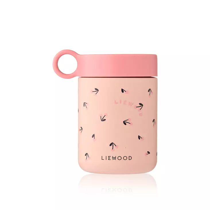 Liewood Kiani eväsrasia Mini Cherry heart/Rosey. - Välipalapussit, eväsrasiat ja snackcupit - 19960-2786 - 1