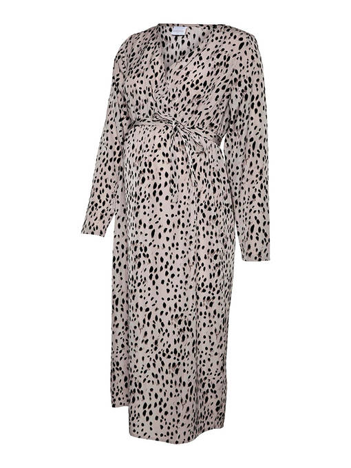 Mamalicious Ruby =C3=A4itiysmekko Ghost Gray-black. - Äitiysmekot, tunikat ja hameet - 20019436 - 1