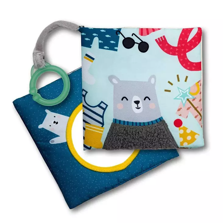 Taf Toys ensikirja Sensory book What does Paul Wear. - Kuvakirjat - 248916 - 1