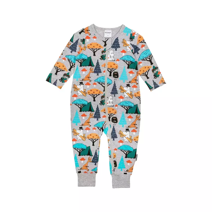 Martinex Muumi Sienet Pyjama Harmaa. - Vauvan yöasut - 72584726 - 1
